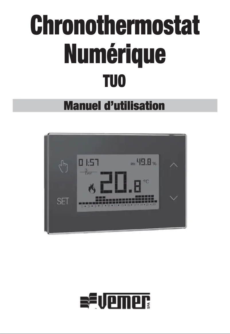 Page 1 de la notice Manuel utilisateur Vemer Tuo N