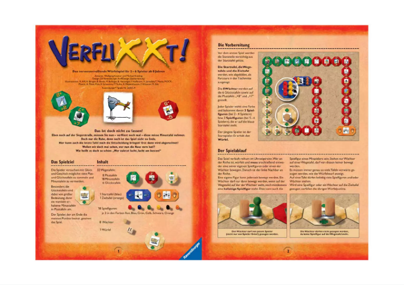 Página 1 del manual Manual de usuario Ravensburger Verflixxt