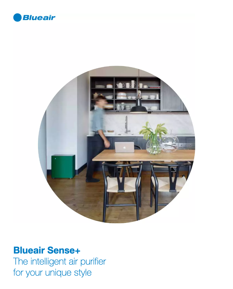 Page n°1 - Brochure Blueair Sense+