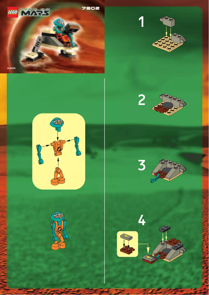 Image de la première page du manuel de l'appareil Space 7302