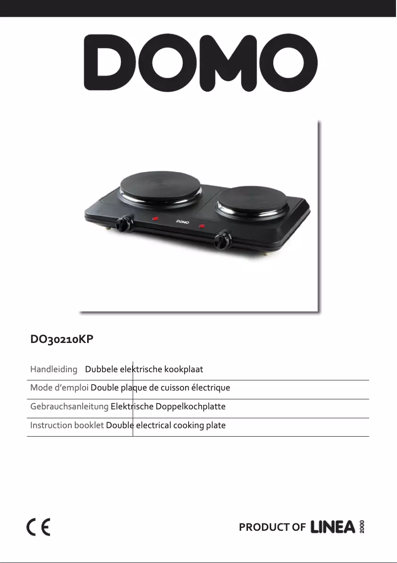 Image de la première page du manuel de l'appareil DO30210KP