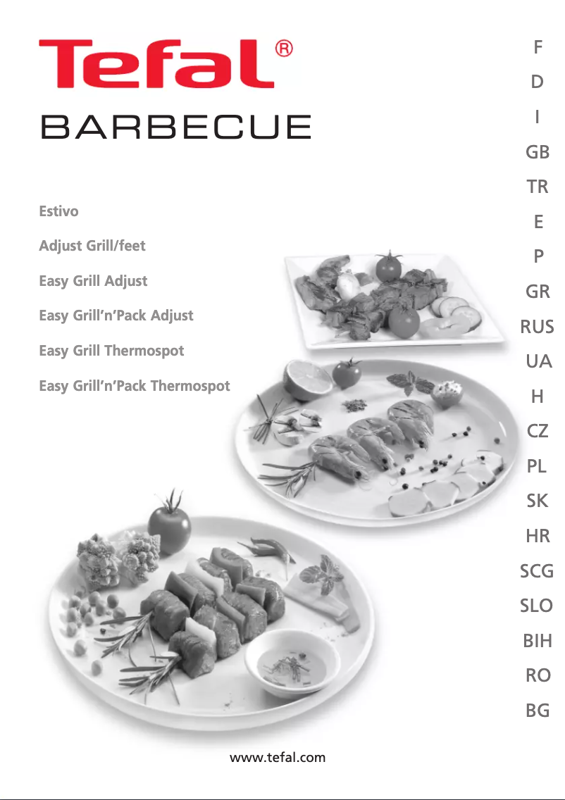 Page 1 de la notice Manuel utilisateur Tefal BG210132