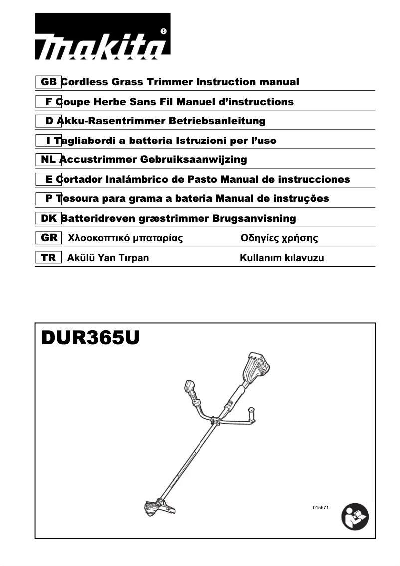 Page 1 de la notice Manuel utilisateur Makita DUR365UZ