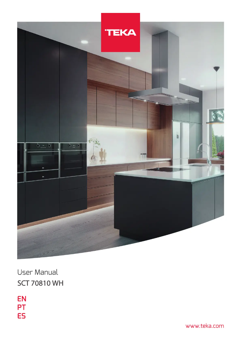 Page n°1 - Manuel utilisateur Teka SCT 70810 WH