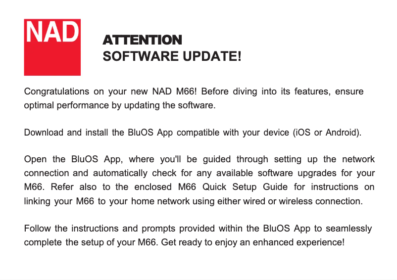 Image de la première page du manuel de l'appareil Masters M66