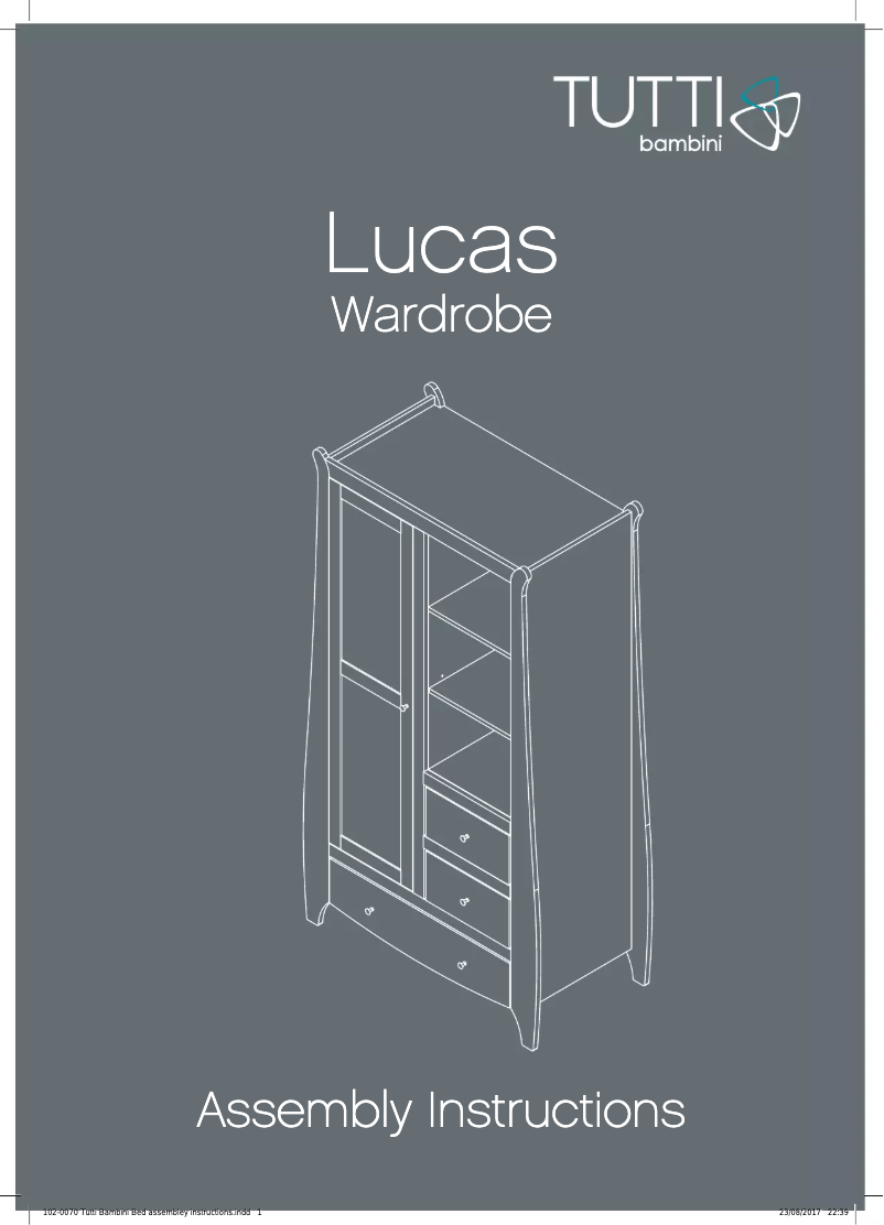 Página 1 del manual Manual de usuario Tutti Bambini Lucas