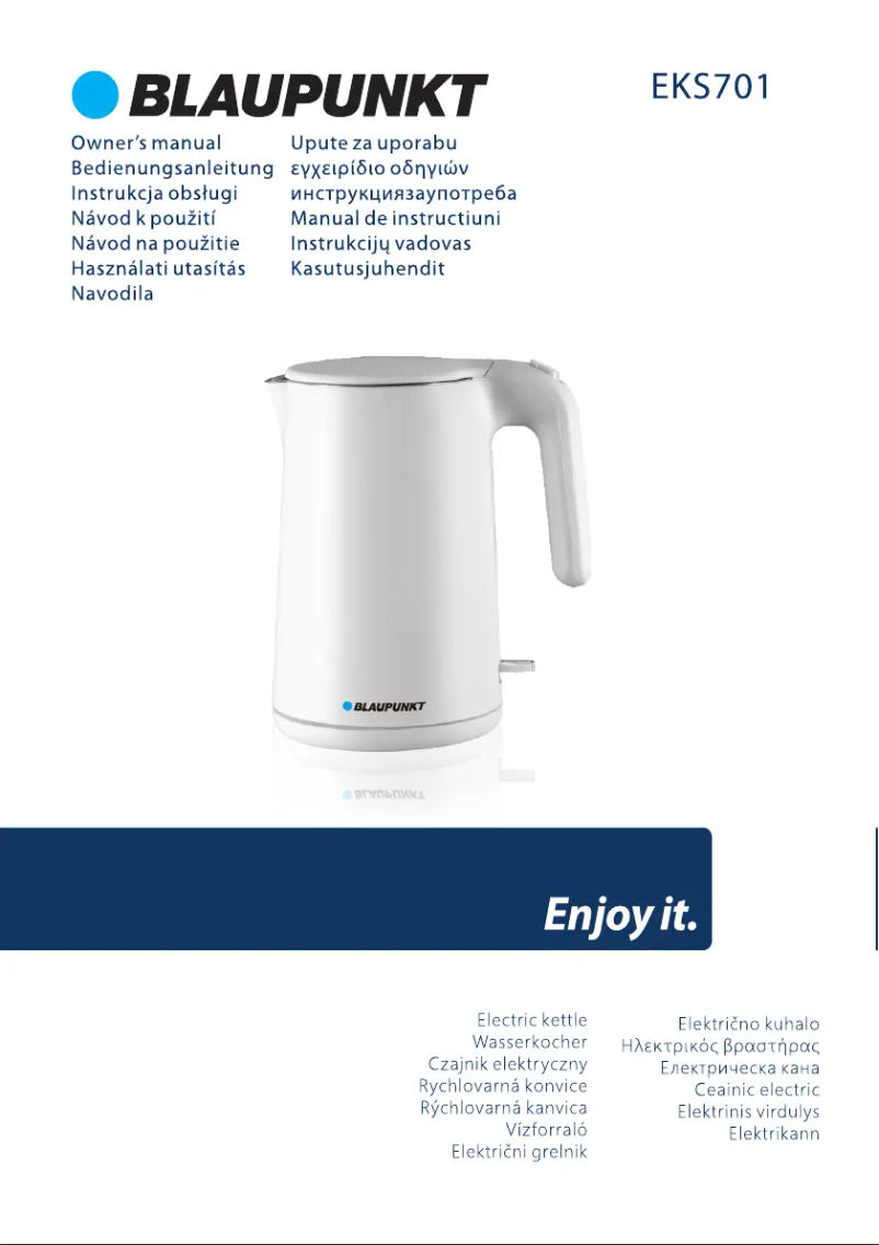 Image de la première page du manuel de l'appareil EKS701