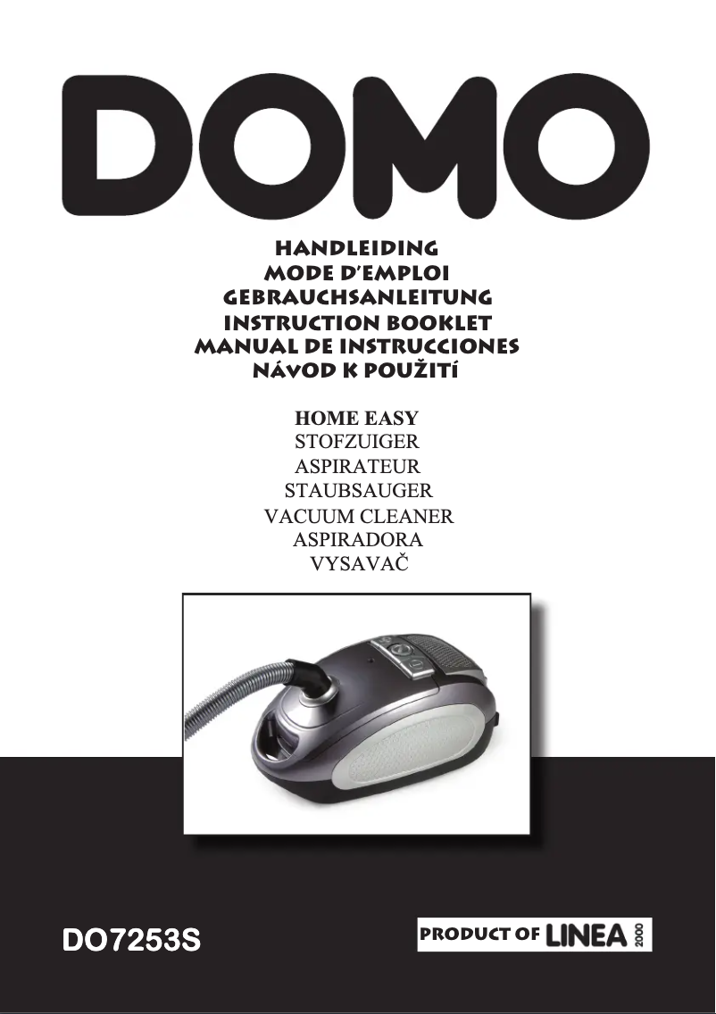 Page n°1 - Manuel utilisateur Domo DO7253S