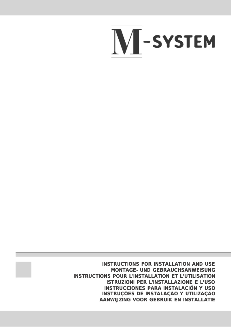 Image de la première page du manuel de l'appareil MSU-70