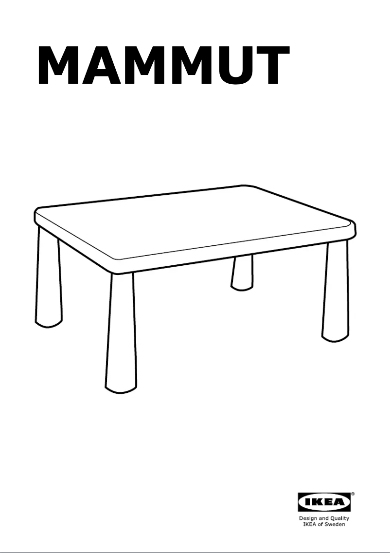 Image de la première page du manuel de l'appareil MAMMUT 803.651.66