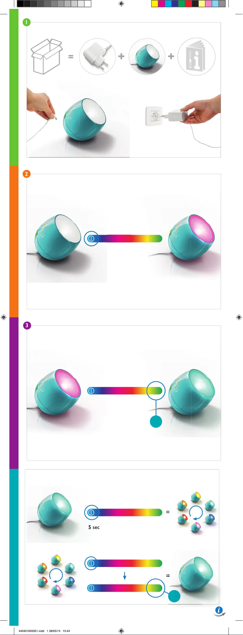 Page n°1 - Manuel utilisateur Philips Disney Micro Ariel 717042516