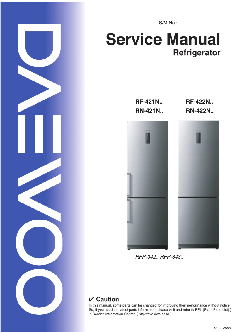 Image de la première page du manuel de l'appareil RN-421NPT