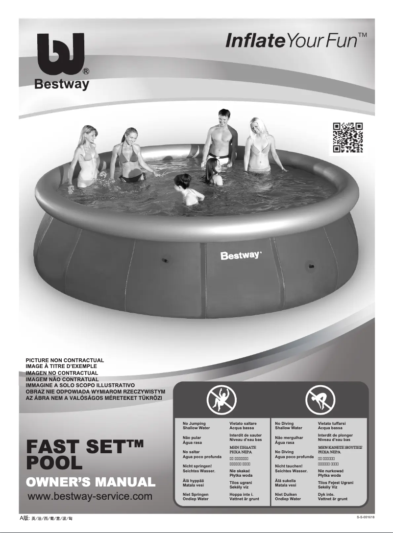 Image de la première page du manuel de l'appareil Fast Set 57072