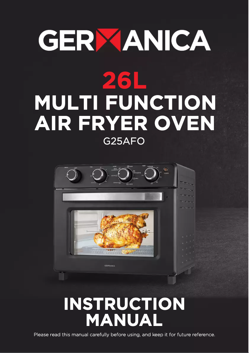 Page 1 of the manual User Manual Germanica G250AFO