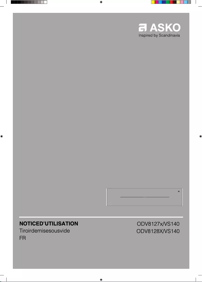 Image de la première page du manuel de l'appareil ODV8128GG