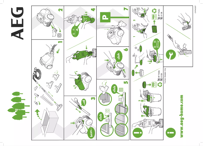 Page n°1 - Manuel utilisateur AEG LX4-1-EB