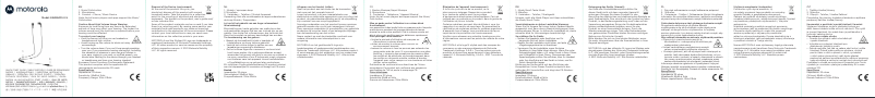 Page 1 de la notice Manuel utilisateur Motorola EARBUDS 2-S