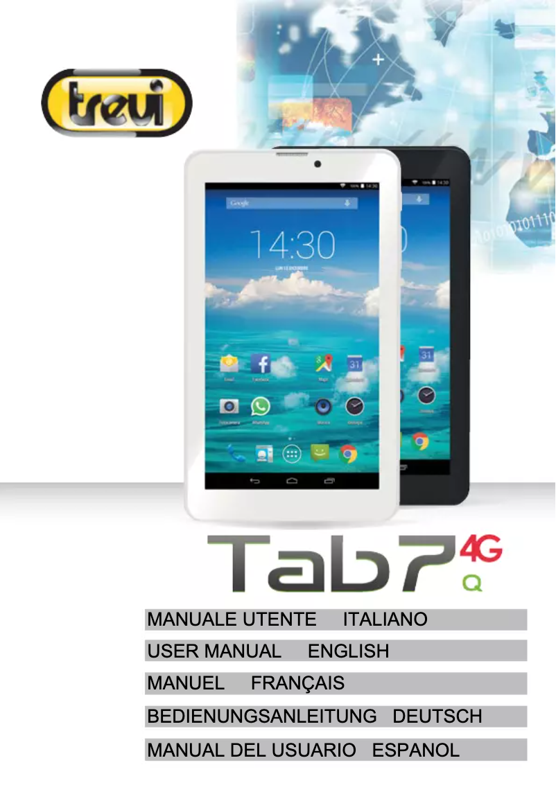 Page n°1 - Manuel utilisateur Trevi TAB 7 4G Q