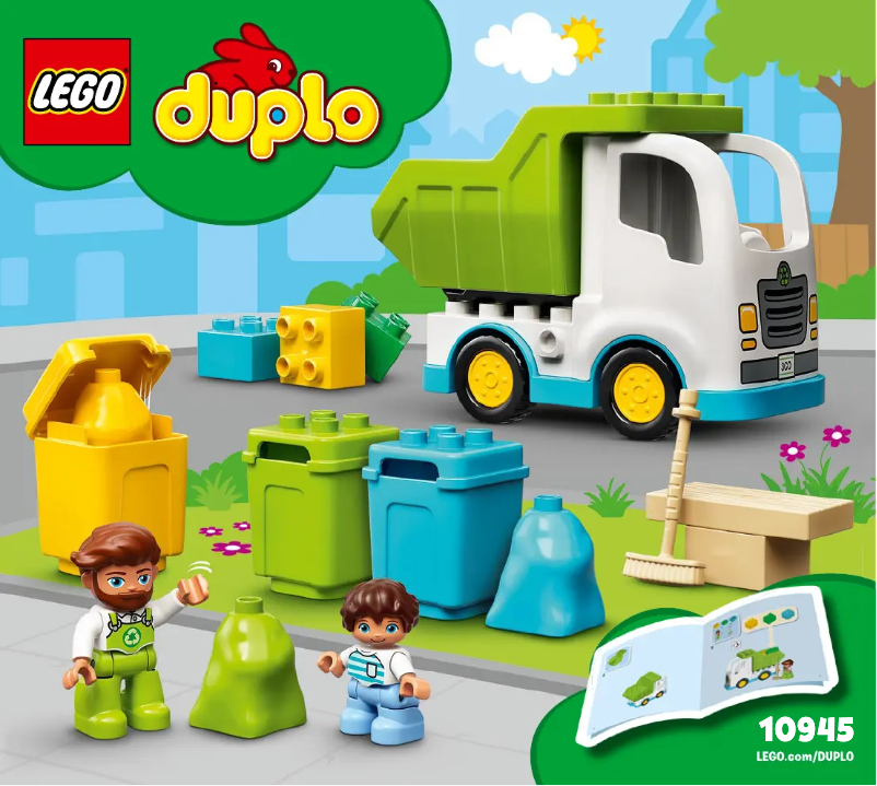 Image de la première page du manuel de l'appareil Duplo Town 10945