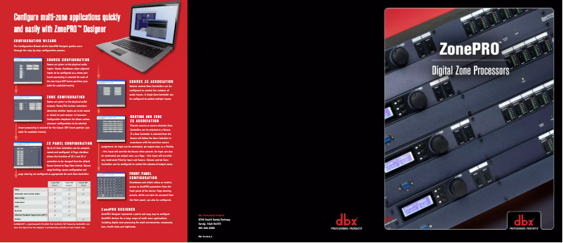 Page n°1 - Brochure DBX ZonePRO 641m