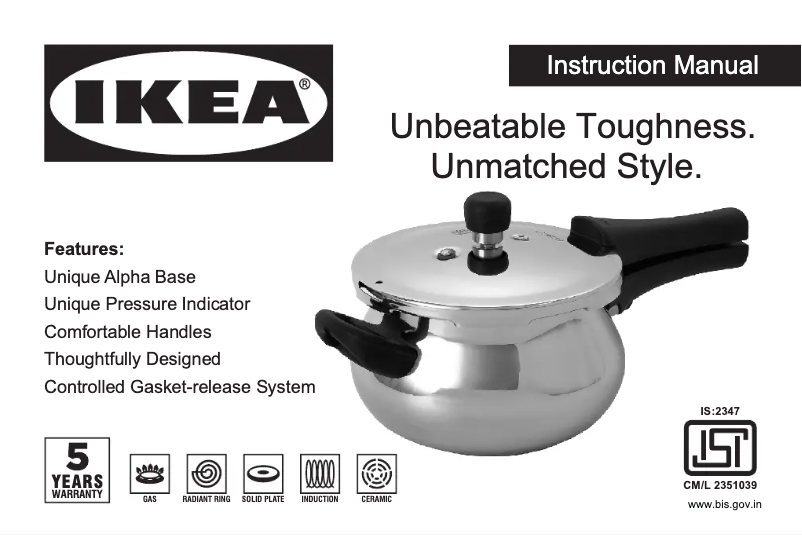 Image de la première page du manuel de l'appareil ARVFÄLTMAL 205.866.94