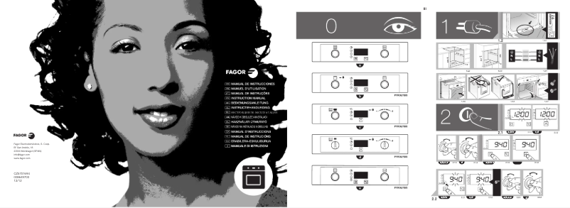 Page n°1 - Manuel utilisateur Fagor 6H-865BX