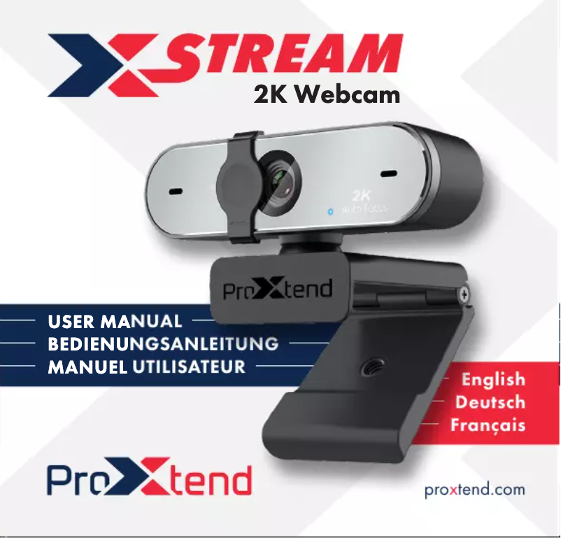 Image de la première page du manuel de l'appareil XSTREAM