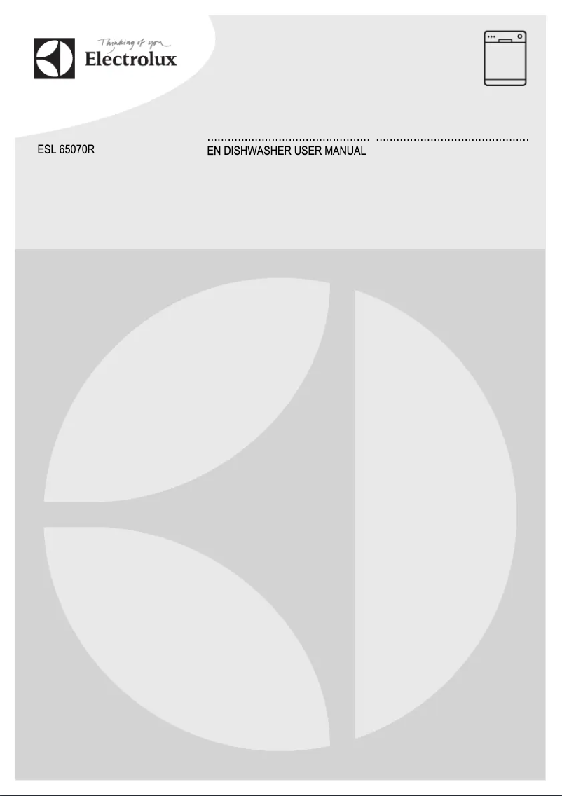 Page 1 de la notice Manuel utilisateur Electrolux ESL65070R