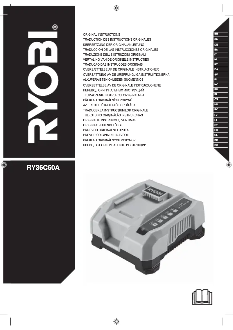 Page n°1 - Manuel utilisateur RYOBI Max Power RY36BC60A