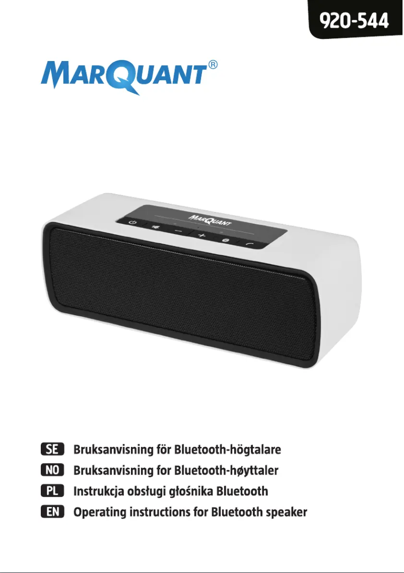 Page 1 de la notice Manuel utilisateur Marquant 920-544