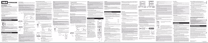 Page 1 de la notice Manuel utilisateur RCA RCRN06GBE