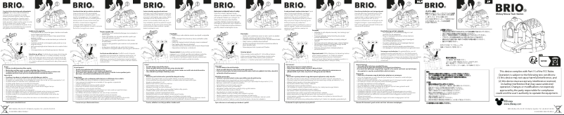 Page n°1 - Manuel utilisateur BRIO Mickey Mouse Train Station