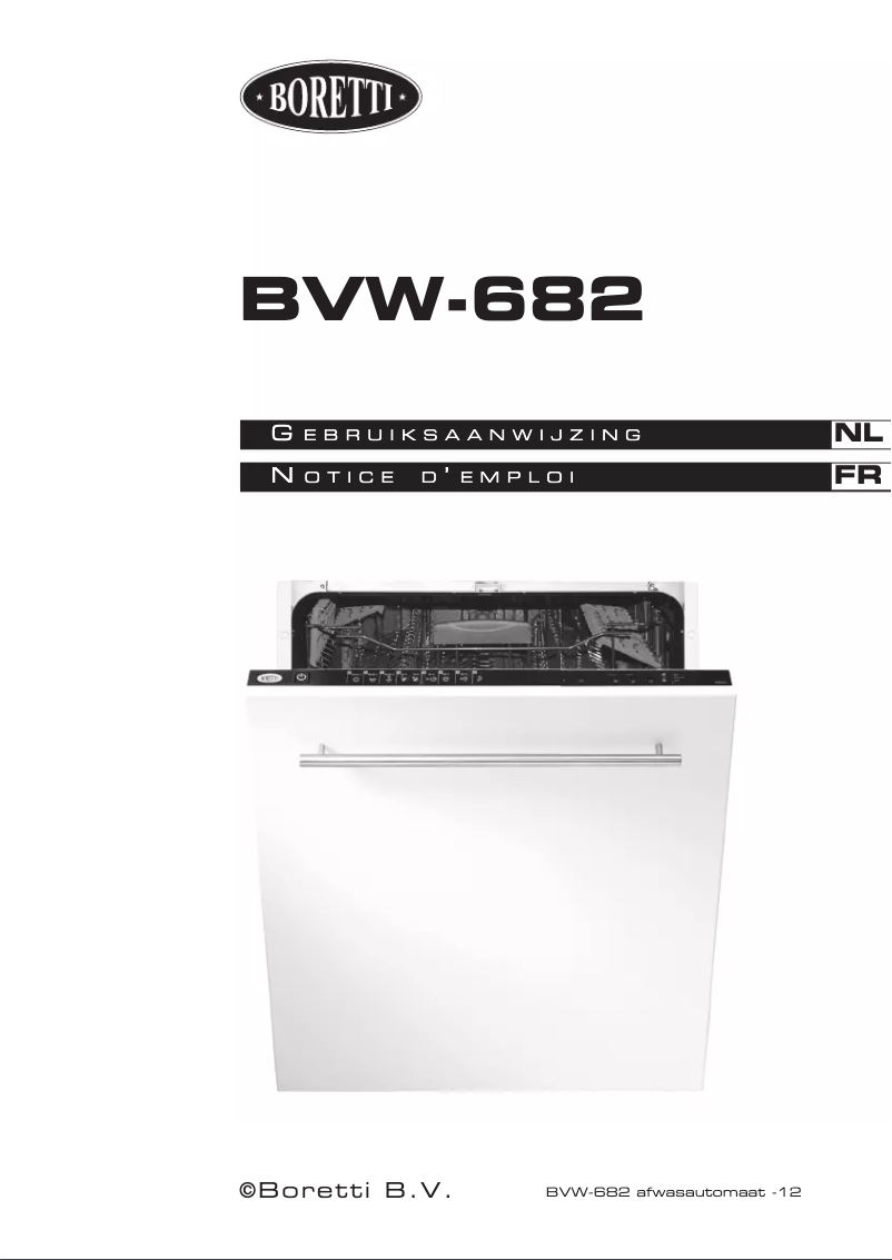 Image de la première page du manuel de l'appareil BVW-682