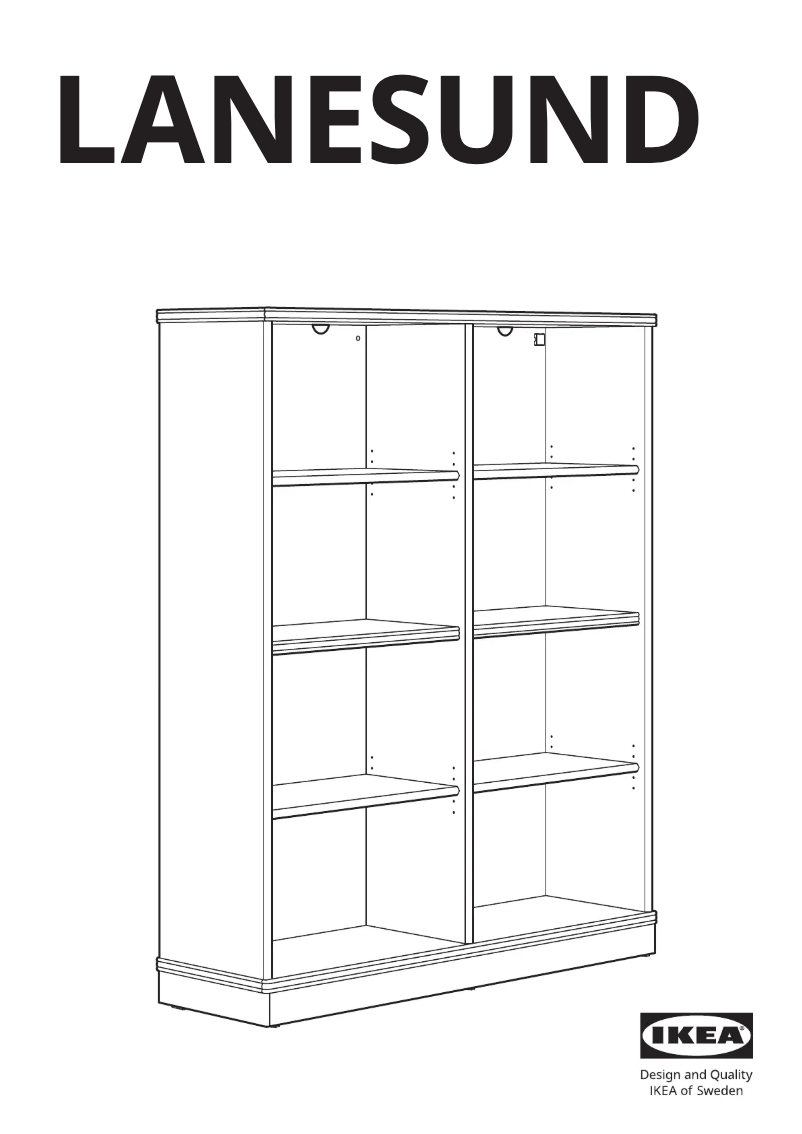 Imagen de la primera página del manual del dispositivo LANESUND 204.348.27
