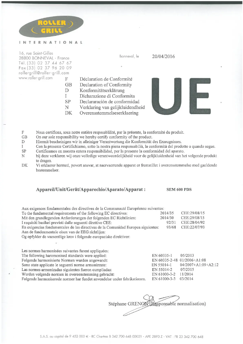 Image de la première page du manuel de l'appareil 304125