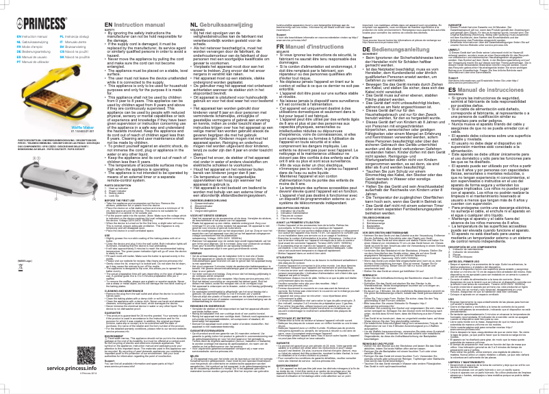 Image de la première page du manuel de l'appareil 132400