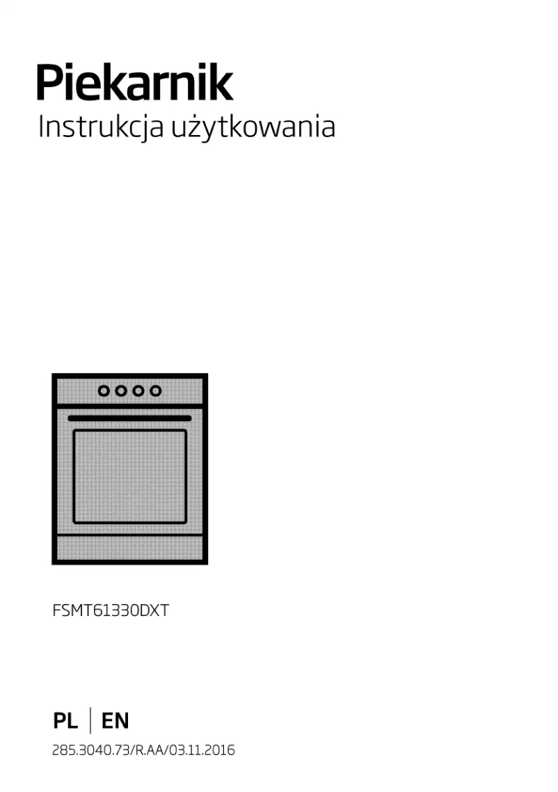 Page 1 de la notice Manuel utilisateur Beko FSMT61330DXT