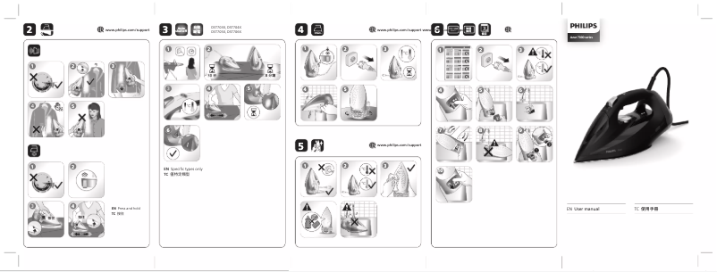 Image de la première page du manuel de l'appareil Azur DST7012