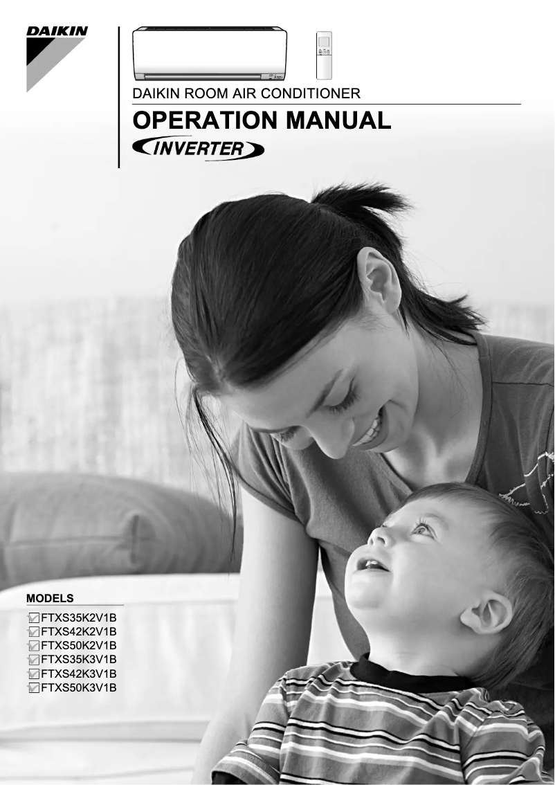 Image de la première page du manuel de l'appareil FTXS20K2V1B