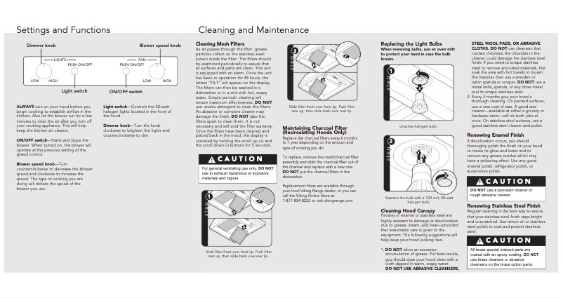 Imagen de la primera página del manual del dispositivo RVCH336SS
