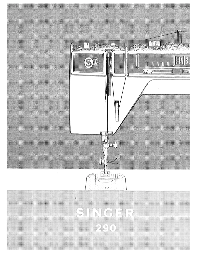 Page 1 de la notice Manuel utilisateur Singer 290