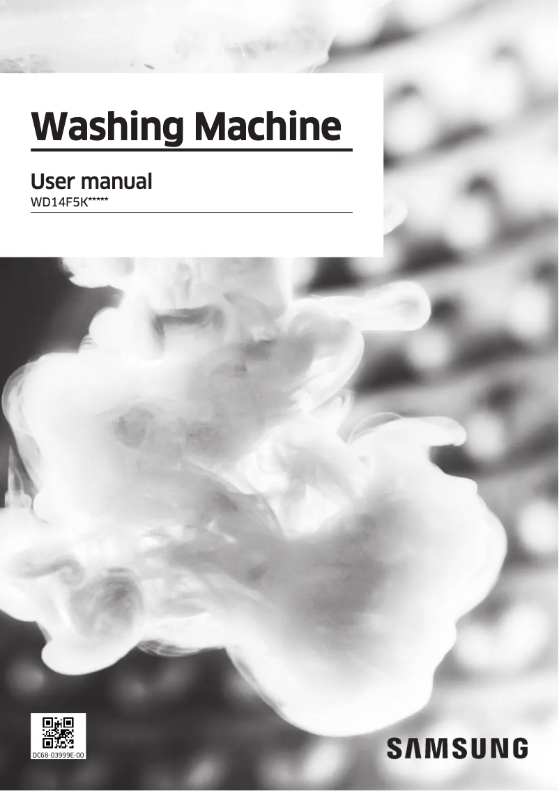 Página 1 del manual Manual de usuario Samsung WD14F5K3ACW1