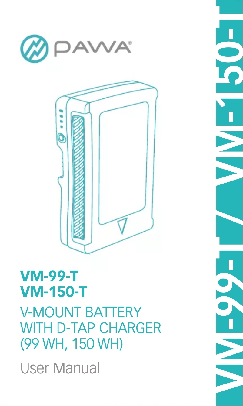 Page n°1 - Manuel utilisateur Pawa VM-99-T