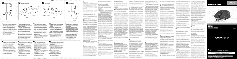 Page n°1 - Manuel utilisateur Speed-Link Ledosu Gaming