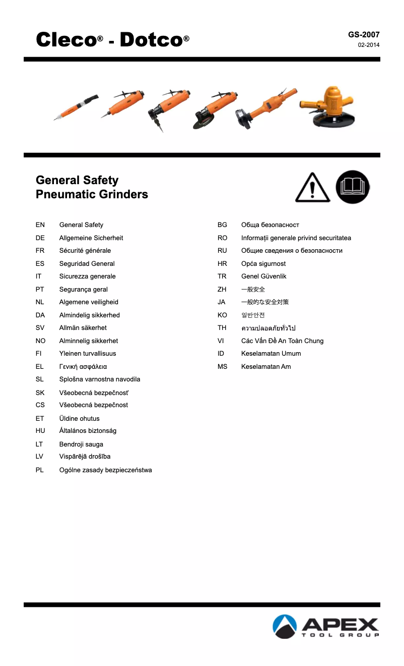 Page 1 de la notice Manuel utilisateur Cleco 10L2502-01