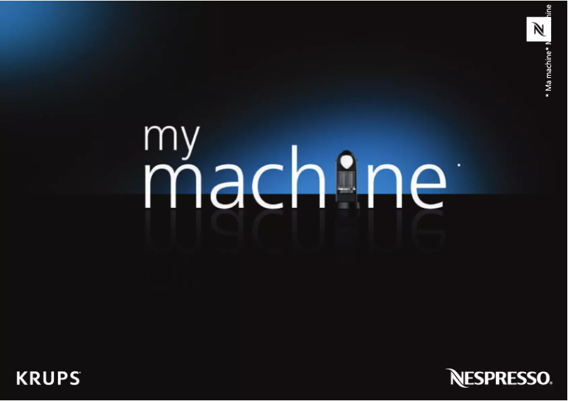 Image de la première page du manuel de l'appareil Nespresso Citiz XN7008