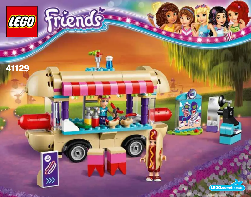 Page 1 de la notice Manuel utilisateur Lego Friends 41129