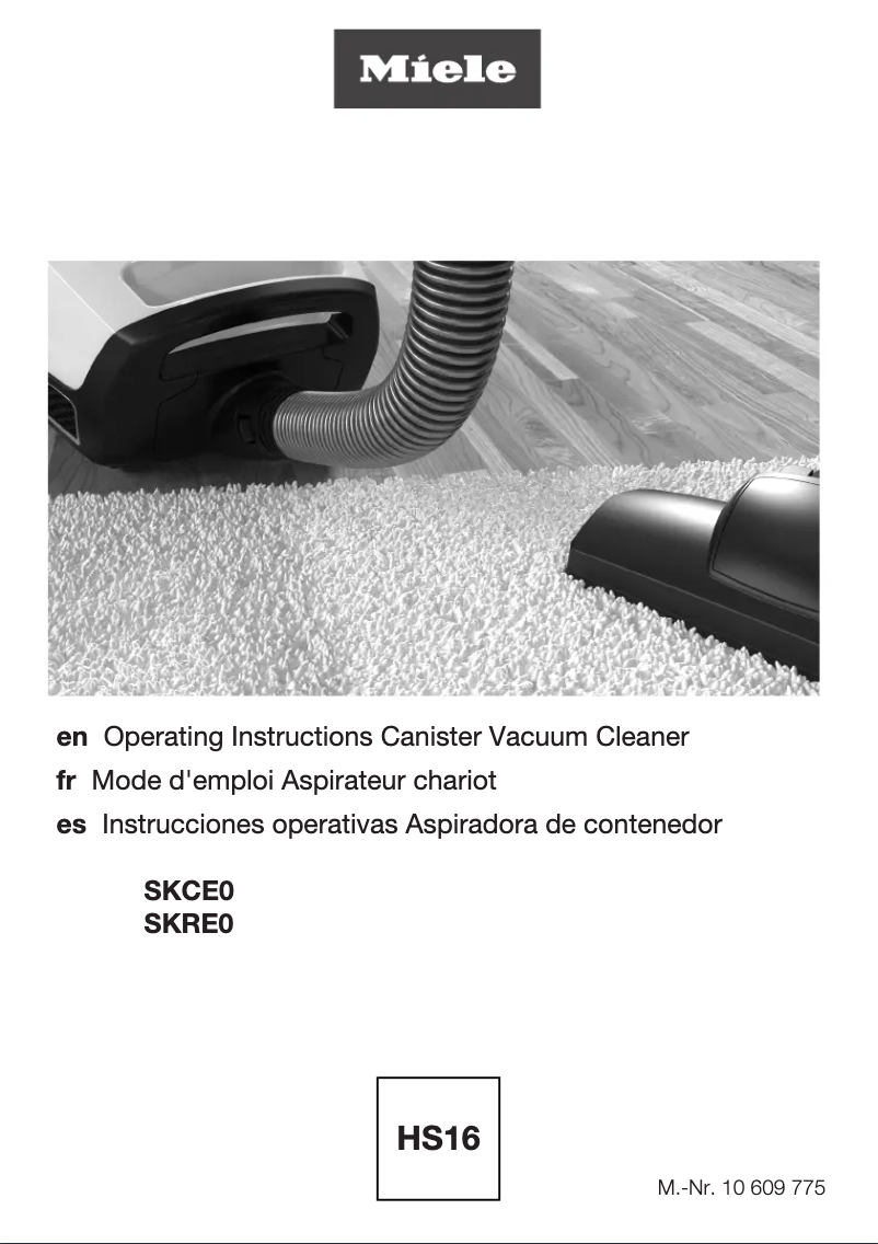 Page 1 de la notice Guide d'installation Miele Blizzard CX1 TurboTeam