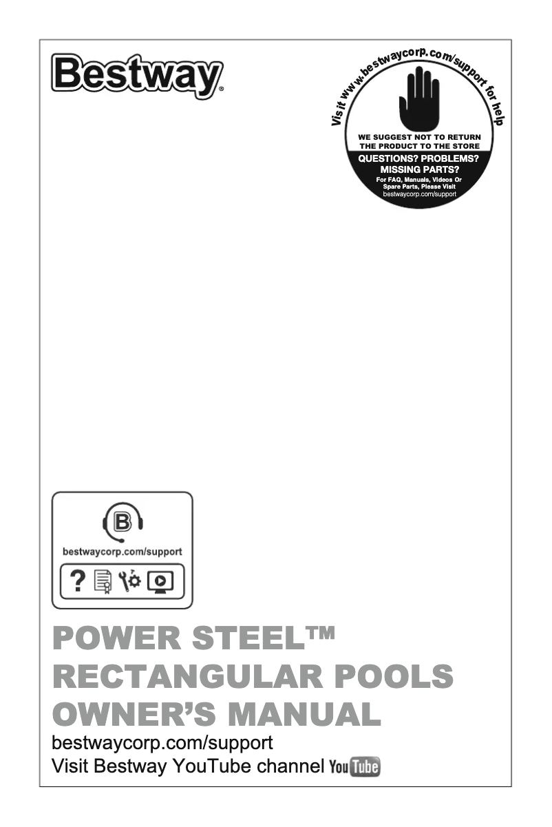 Image de la première page du manuel de l'appareil Power Steel 5611Y