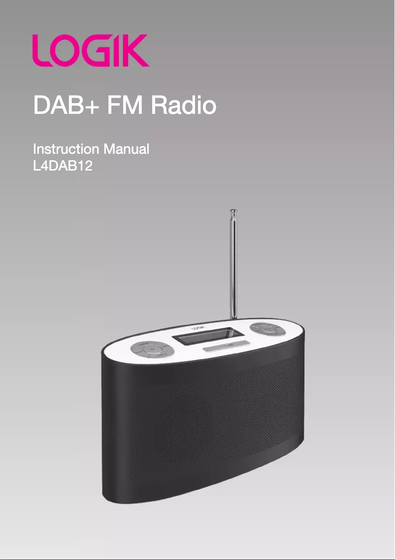 Image de la première page du manuel de l'appareil L4DAB12